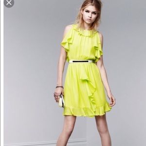 Prabel Garung for Target Chartreuse dress size 16
